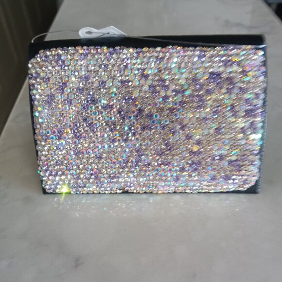 A crystal embellished business card holder in 4 colors - Picture 6 of 8